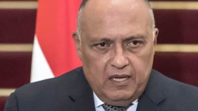 شكري يبحث هاتفيا مع وزير خارجية كوريا الجنوبية التصعيد العسكري في غزة