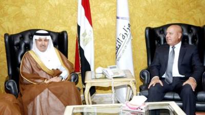 وزير النقل يلتقي نظيره السعودي لبحث تدعيم التعاون المشترك في مجال سياحة اليخوت