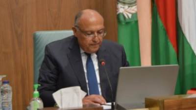 شكري يترأس وفد مصر المُشارِك في مؤتمر باريس حول الأوضاع الإنسانية في غزة