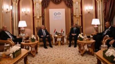 الرئيس العراقى: نقدر دور مصر الجوهرى فى جهود تسوية الأزمة الخطيرة فى غزة