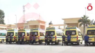 الصحة: سيارات إسعاف مجهزة بالحضانات المتنقلة لاستقبال أطفال غزة