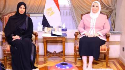 القباج ووزيرة الدولة للتعاون الدولي بقطر لمناقشة إيصال المساعدات الإنسانية في غزة