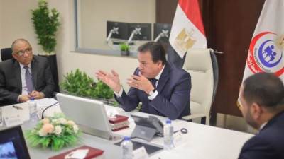 وزارة الصحة تستعرض خطة التأمين الطبى للانتخابات الرئاسية ديسمبر المقبل