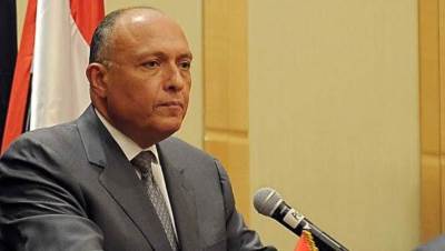 وزير الخارجية يجرى لقاءات مكثفة فى واشنطن لوقف الحرب على غزة