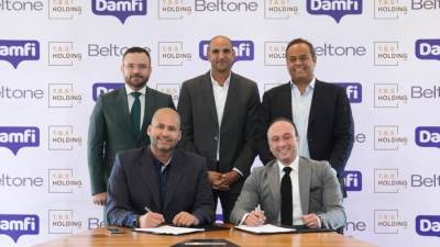 بلتون للتأجير التمويلي والتخصيم توقع اتفاقية تأجير تمويلي وتخصيم مع شركة دامفي