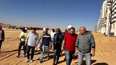 رئيس جهاز السويس الجديدة تتفقد وحدات المبادرة الرئاسية "سكن لكل المصريين"