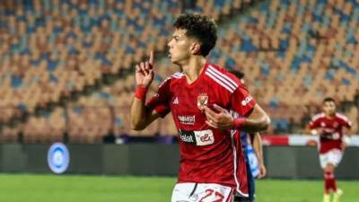 إمام عاشور يضيف الهدف الثالث للأهلي فى مرمى اتحاد جدة