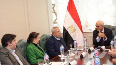 وزير التربية والتعليم يبحث مع وفد الوكالة الأمريكية للتنمية الدولية (USAID)