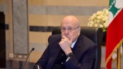 ميقاتى: استمرار استفزازات الجيش الصهيوني بجنوب لبنان قد يؤدى إلى اندلاع حرب