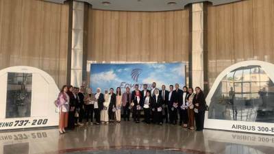 أكاديمية مصر للطيران للتدريب تستقبل زيارات ميدانية لطلاب الجامعات المصرية والمعاهد