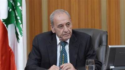 رئيس مجلس النواب اللبنانى: مصر تصدت لمخطط تصفية القضية الفلسطينية