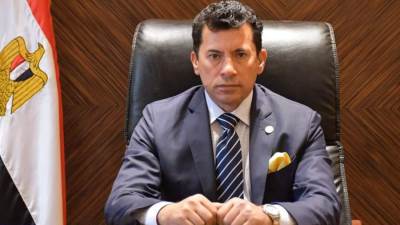 وزير الشباب والرياضة: زيارة الرئيس السيسي للمنتخب الوطني دعم معنوي كبير للاعبين