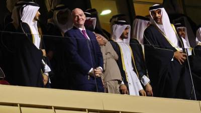 أمير قطر ورئيس فيفا أبرز الحضور فى حفل افتتاح كأس آسيا 2023