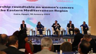 وزير الصحة يبحث مع الوكالة الدولية لبحوث السرطان "IARC" سبل التعاون المشتركة