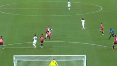 انتهاء الشوط الاول بتقدم منتخب مصر 1 / 0 فى أمم أفريقيا