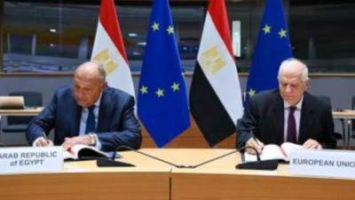 بيان مصرى أوروبى مشترك: نرفض بشدة أى شكل من أشكال التهجير للشعب الفلسطينى