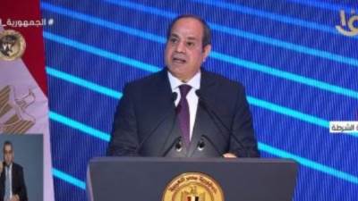 الرئيس السيسى: عيد الشرطة يوم جليل وقف فيه أبطالنا ليدفعوا عن كرامة وعزة بلادهم