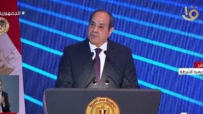 الرئيس السيسي يدعو للوقوف دقيقة حداد على أرواح شهداء مصر وفلسطين