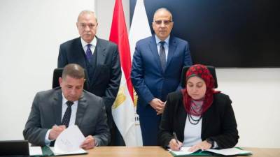 سويلم واللواء الهجان يشهدان توقيع تعاون لتعظيم الاستفادة من أملاك الري بالقليوبية