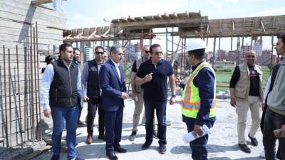 وزير الصحة يتفقد موقع إنشاء مستشفى أورام طنطا الجديد ويوجه بتسريع معدلات الإنجاز