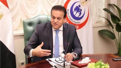 وزير الصحة يطلق مشروع ميكنة وربط مراكز الوقاية من مضاعفات عقر وخدش الحيوانات بـ3 محافظات