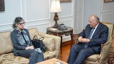 وزير الخارجية يستقبل المقررة الأممية الخاصة المعنية بحالة حقوق الإنسان في الأراضي الفلسطينية المحتلة