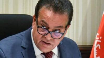 وزير الصحة يتابع حادث انقلاب سيارة ميكروباص من أعلى معدية أبوغالب بالنيل في الجيزة