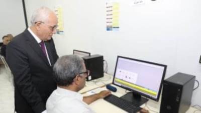 وزير التعليم يتفقد مركز تصحيح امتحانات الثانوية ويؤكد: كل طالب يحصل على حقه