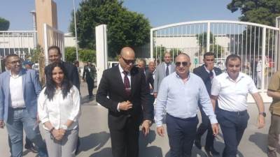 وزير العمل يتفقد شركات اليكس اباريلز ومصر ميليتا للملابس الجاهزة وانكم ايجيبت لصناعة الكابلات